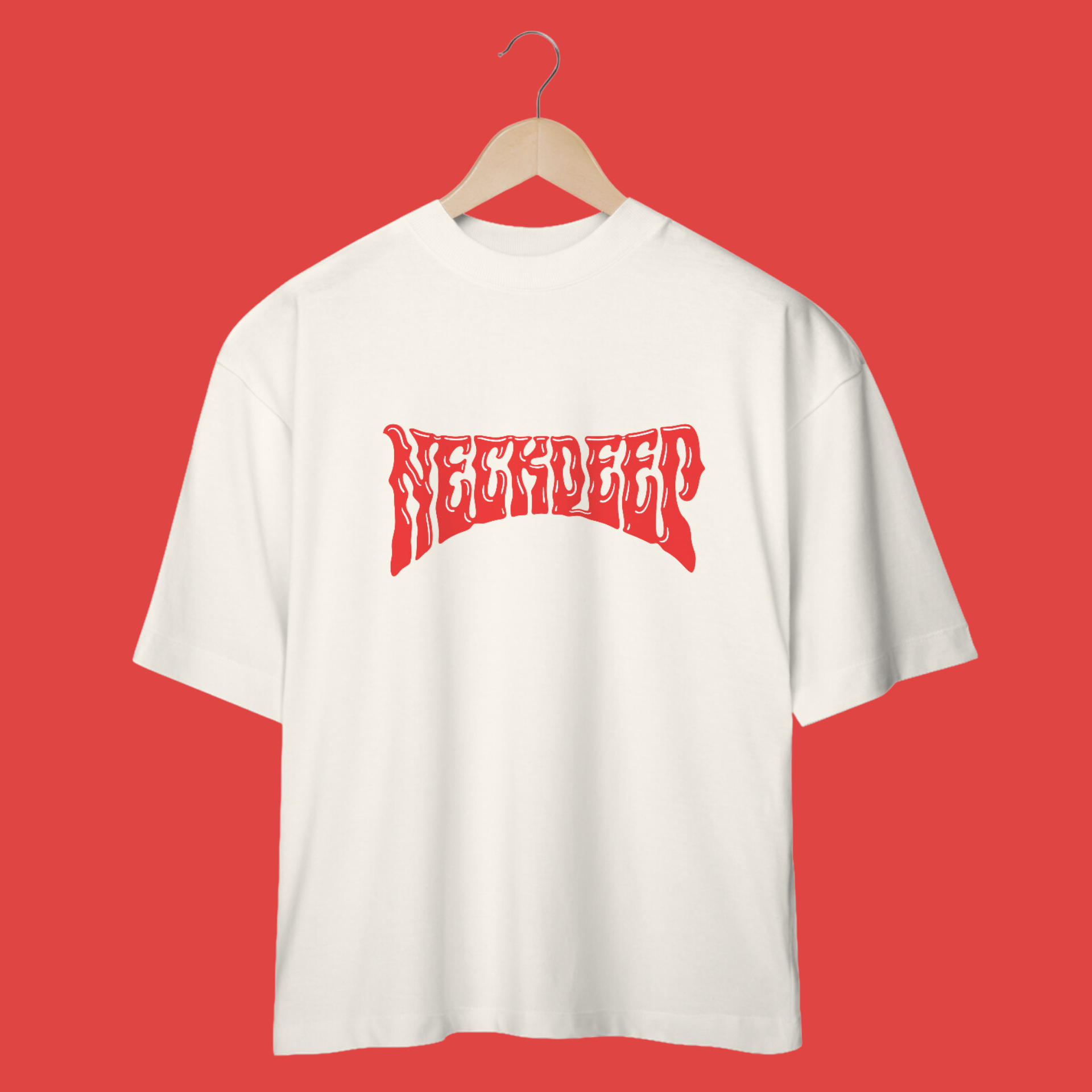 Camiseta Oversized Neck Deep 