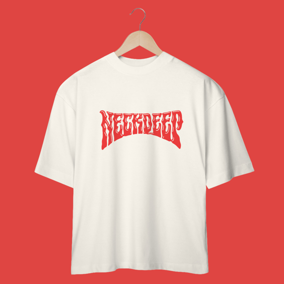 Camiseta Oversized Neck Deep - Logo
