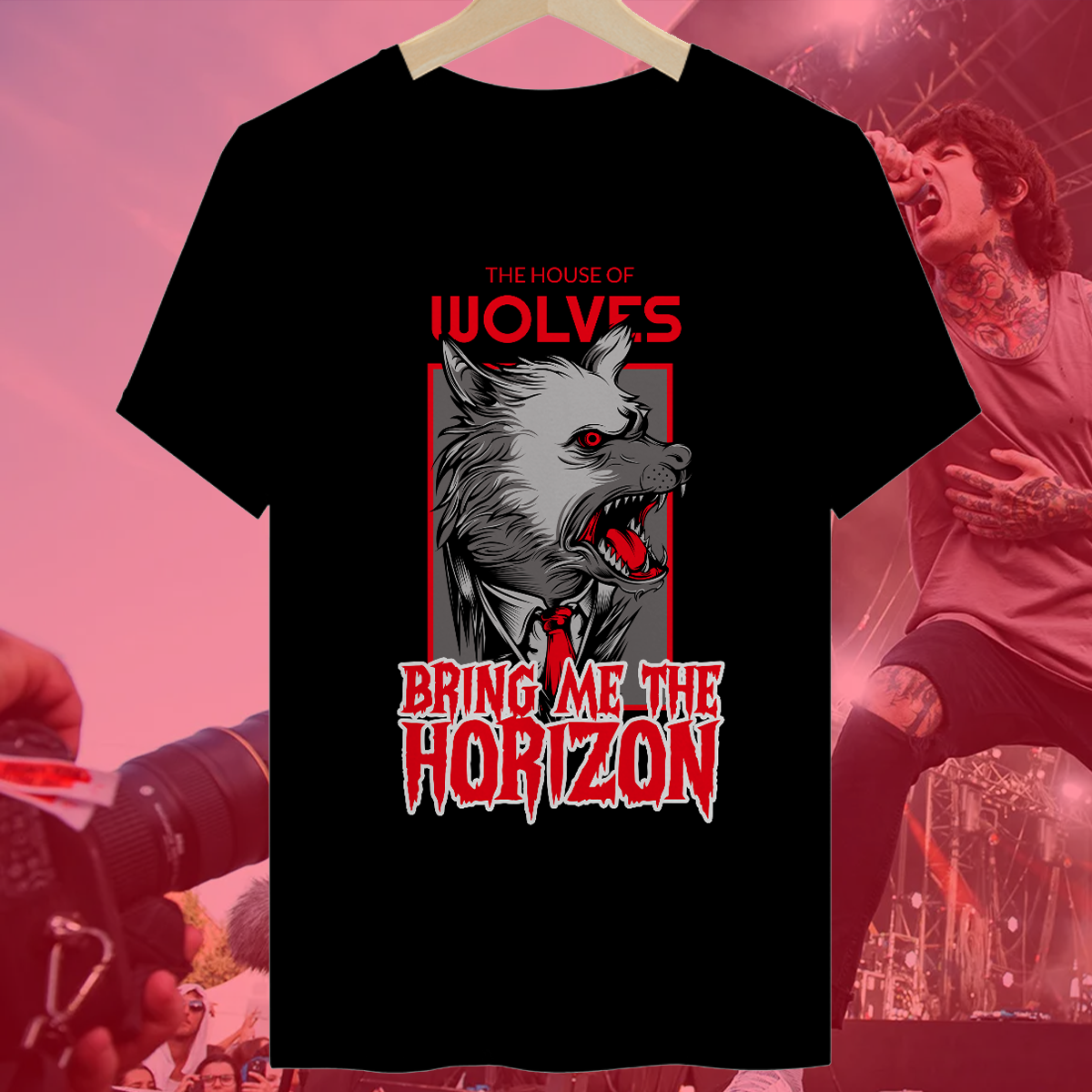 Nome do produto: Camiseta  Bring Me The Horizon - The House Of Wolves