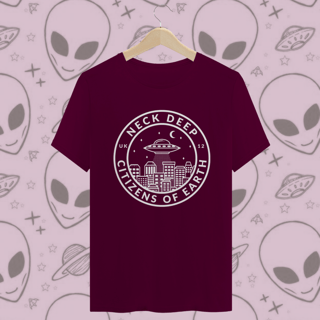 Camiseta Neck Deep - Citizens of Earth