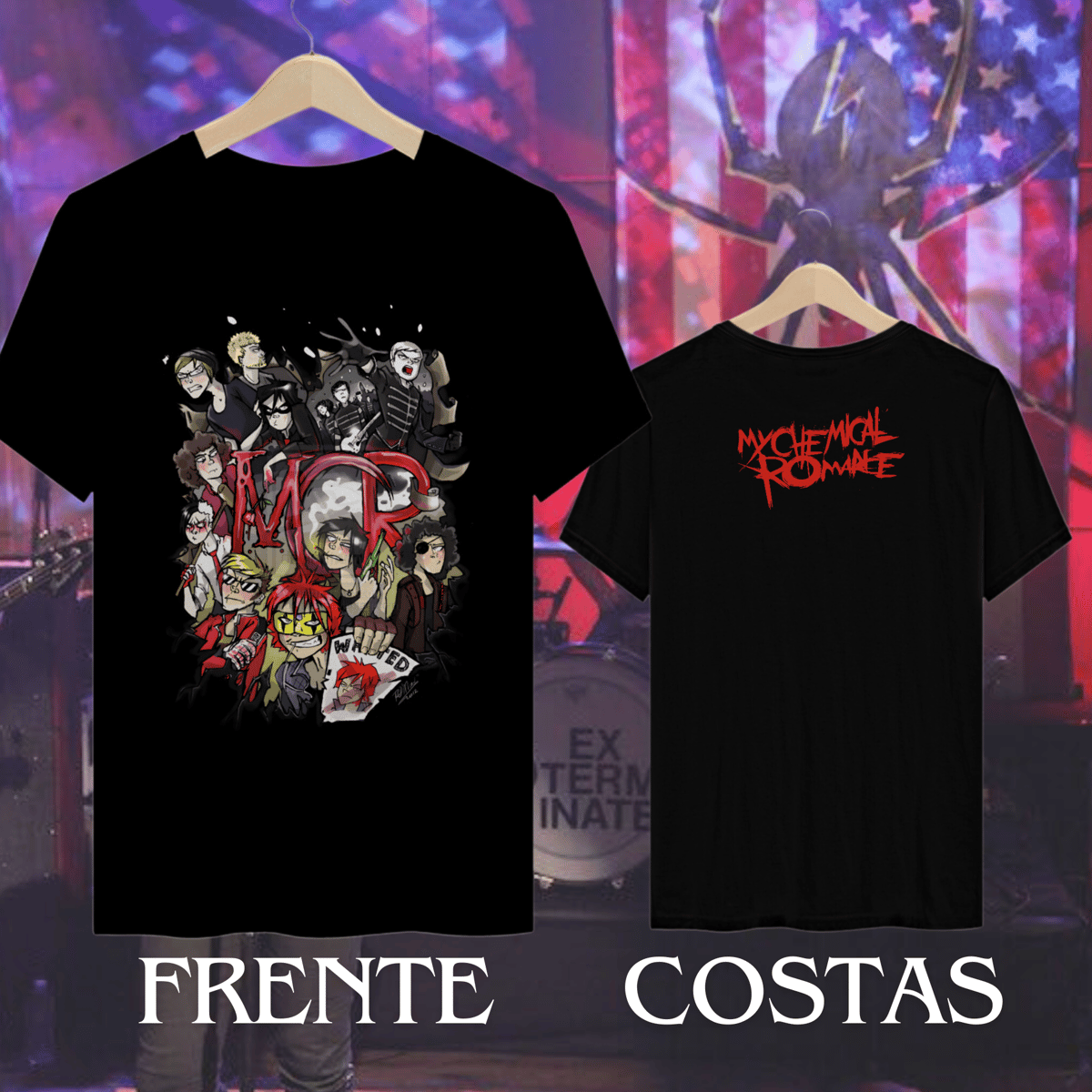 Nome do produto: Camiseta MCR - Eras 
