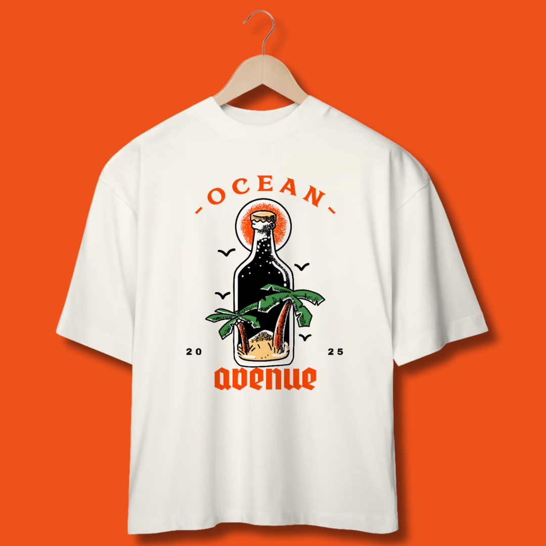 Nome do produto: Camiseta Oversized Yellowcard - Ocean Avenue 