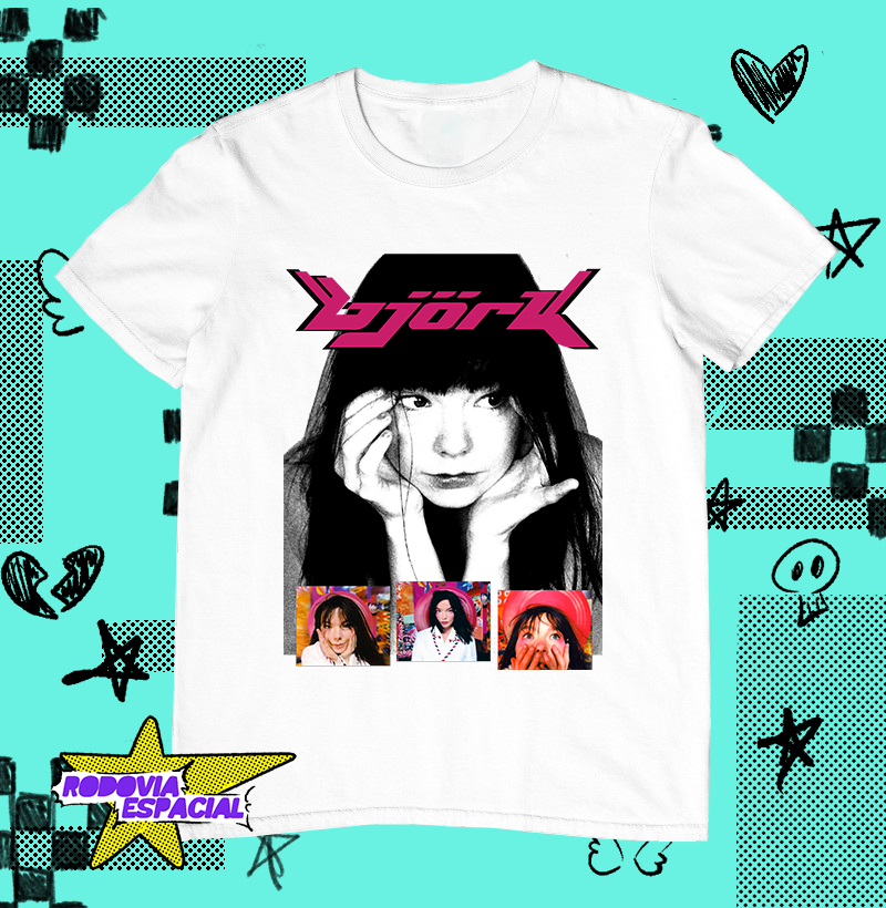 Nome do produto: Camiseta Bjork - Post
