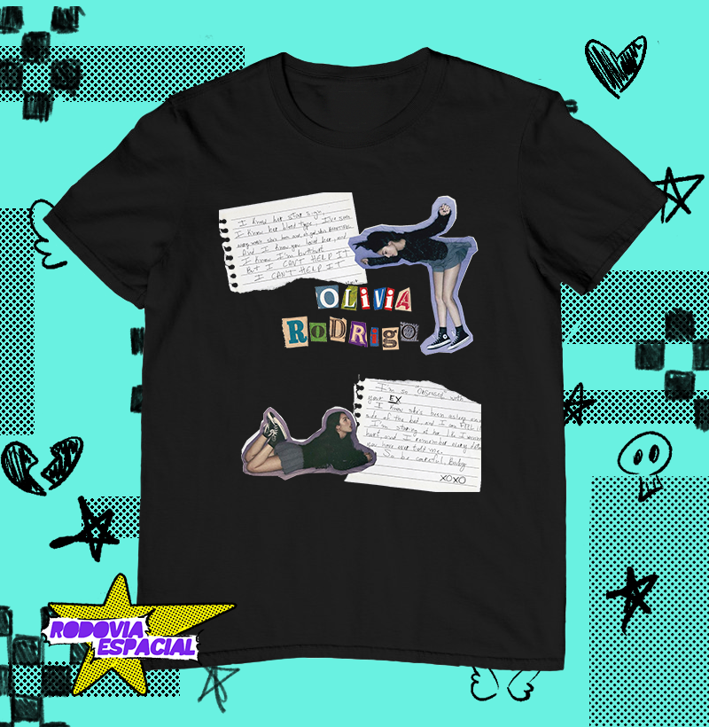Nome do produto: Camiseta Olivia Rodrigo - Obsessed