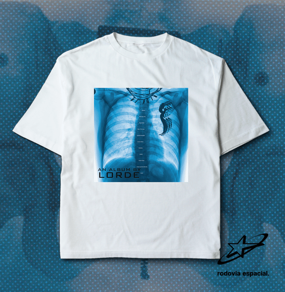 Camiseta Oversized Lorde - Virgin Tracklist