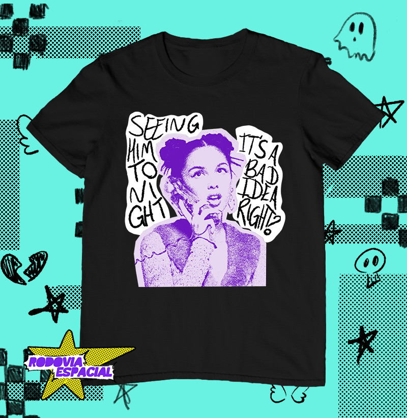 Camiseta Bad Idea Right? - Olivia Rodrigo