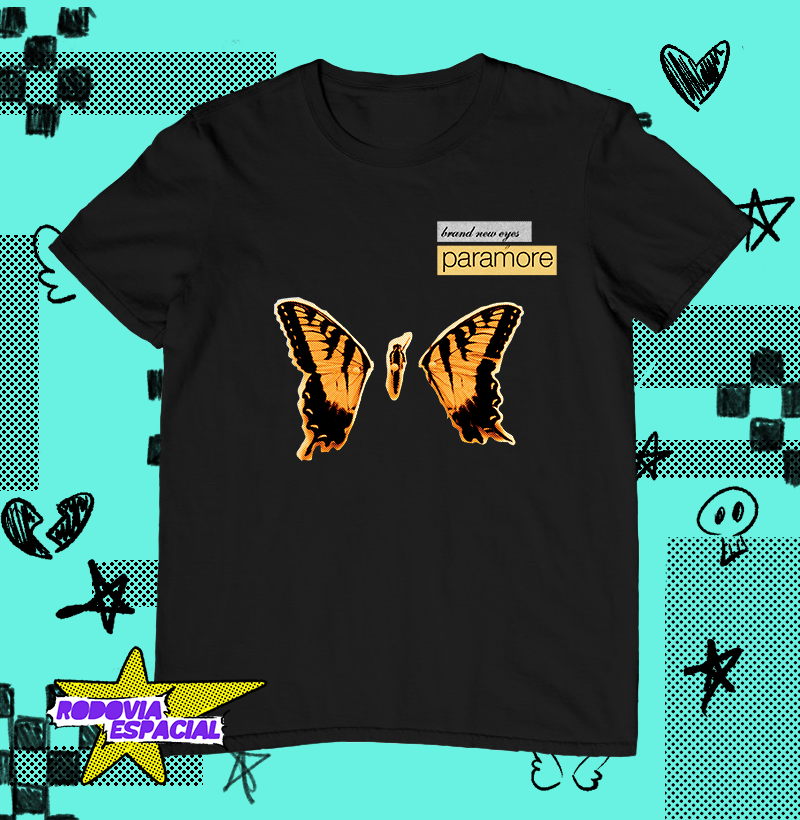 Camiseta Paramore - Brand New Eyes