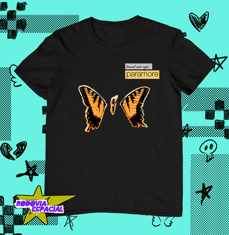 Nome do produto: Camiseta Paramore - Brand New Eyes