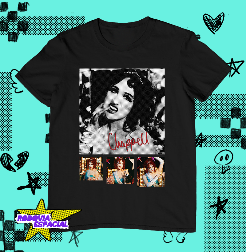 Nome do produto: Camiseta Chappel Roan - The Rise And Fall Of The Midwest Princess