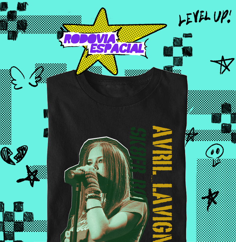Nome do produto: Camiseta Sk8er - Avril Lavigne