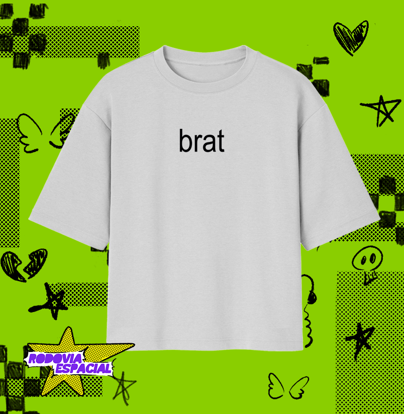 Nome do produto: Camiseta Oversized Charli XCX - brat