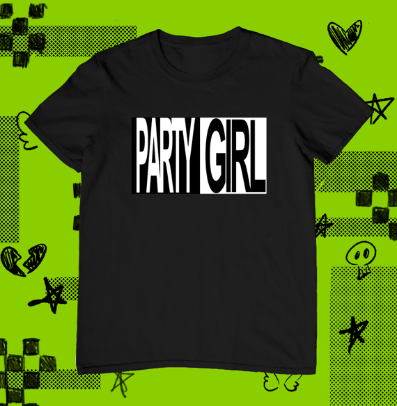 Camiseta Charli XCX PARTY GIRL