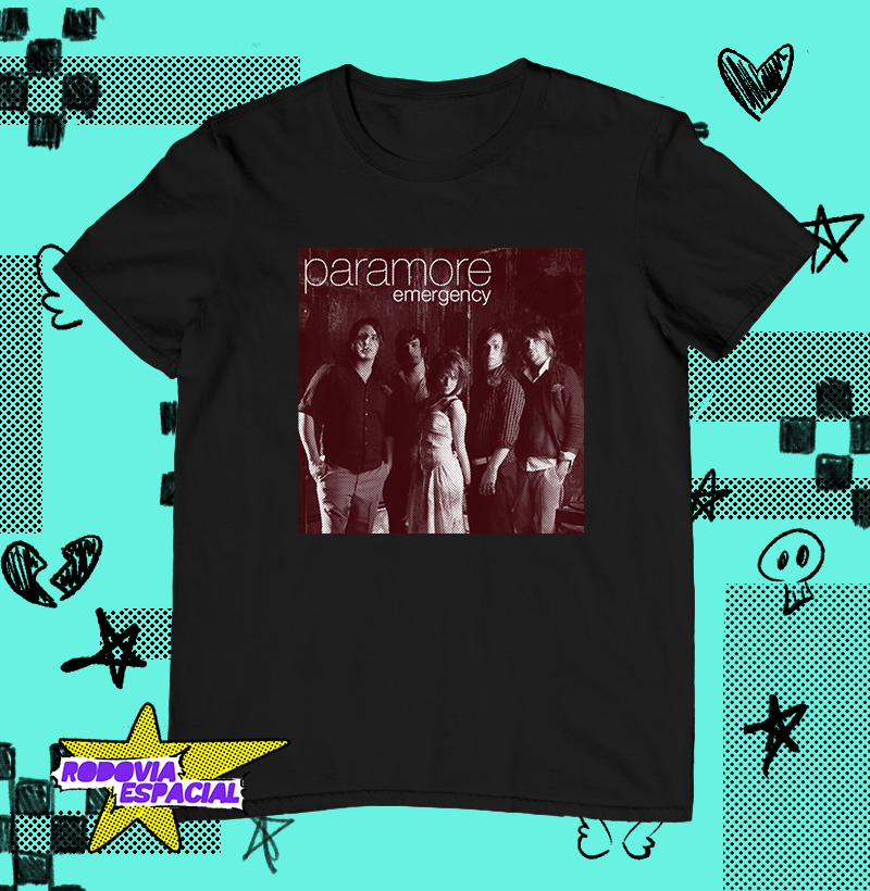 Nome do produto: Camiseta Paramore - Emergency