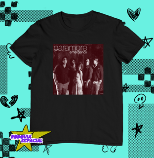 Camiseta Paramore - Emergency