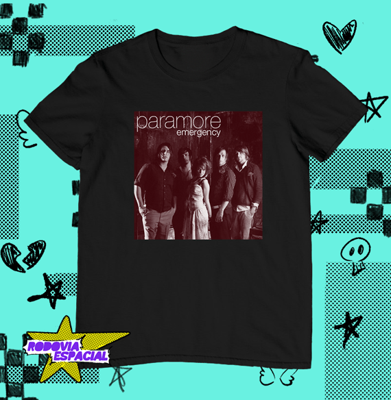Camiseta Paramore - Emergency