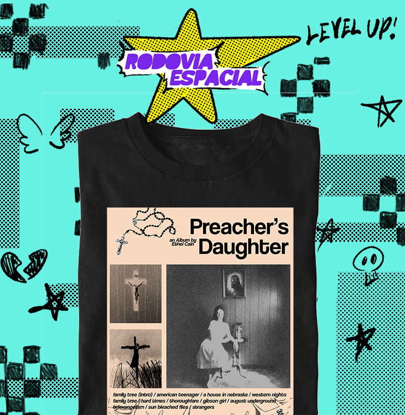 Nome do produto: Camiseta Preacher\'s Daughter - Ethel cain