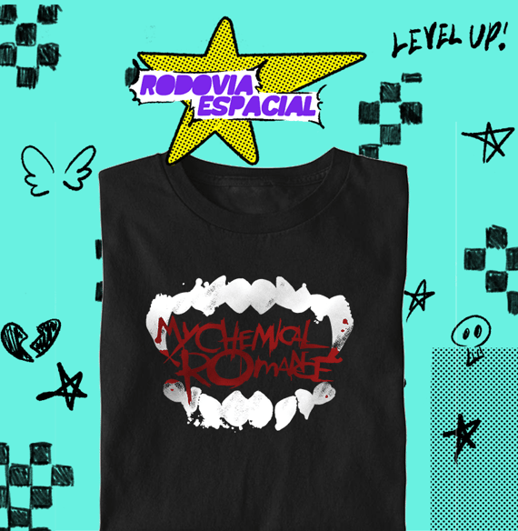 Camiseta My Chemical Romance Fangs