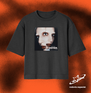 Camiseta Oversized Lady Gaga - Mayhem Mirrored Photo