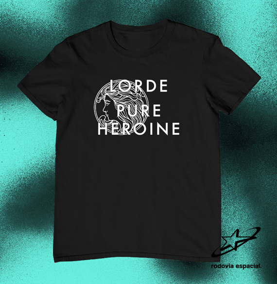 Camiseta Lorde - Pure Heroine