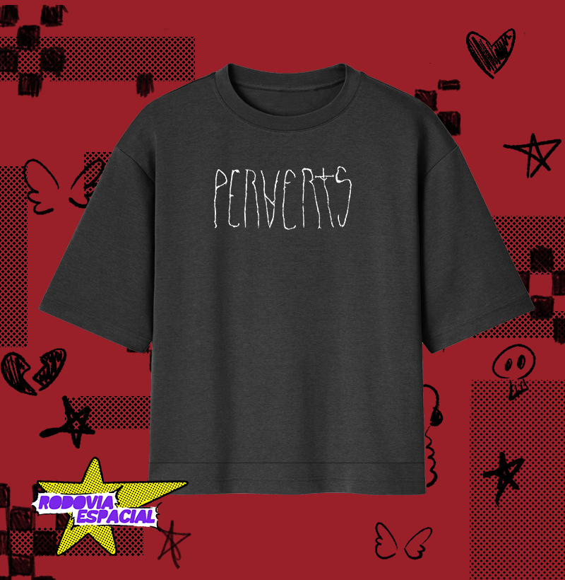 Camiseta Oversized Ethel Cain - Perverts Logo