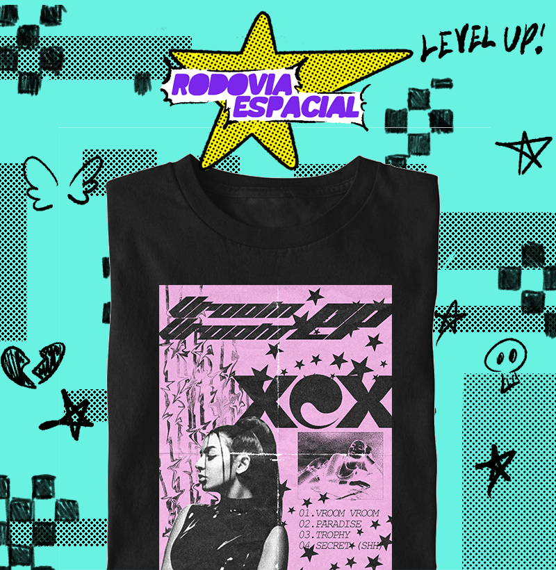 Nome do produto: Camiseta Vroom Vroom EP - Charli XCX