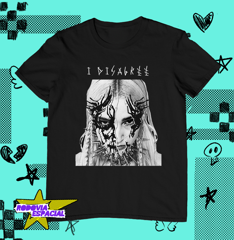 Nome do produto: Camiseta I Disagree - Poppy