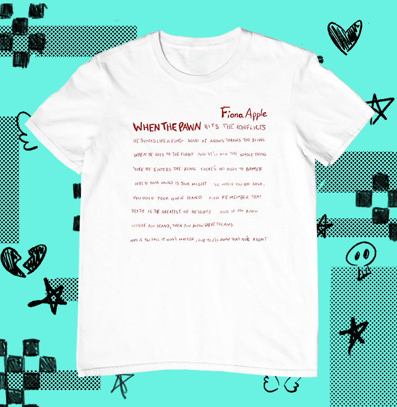 Nome do produto: Camiseta When The Pawn - Fiona Apple