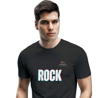 Camiseta Premium Masculina Algodão Pima Estampada Musical Rock Music - Estilo Sonoro