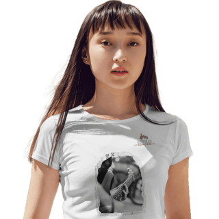 Camiseta Premium Feminina Algodão Pima Estampada Musical Rock Music - Estilo Sonoro