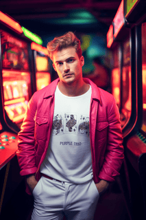 Nome do produto Camiseta Purple Trio