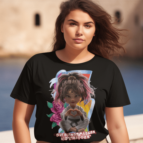 Camiseta Feminina Karate