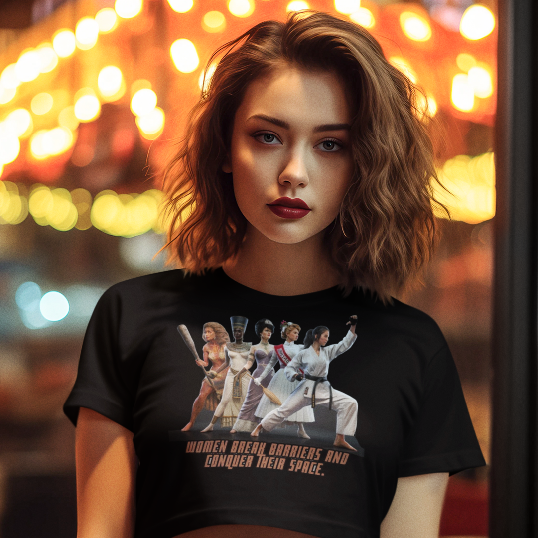 Nome do produto: Camiseta feminina Conquest