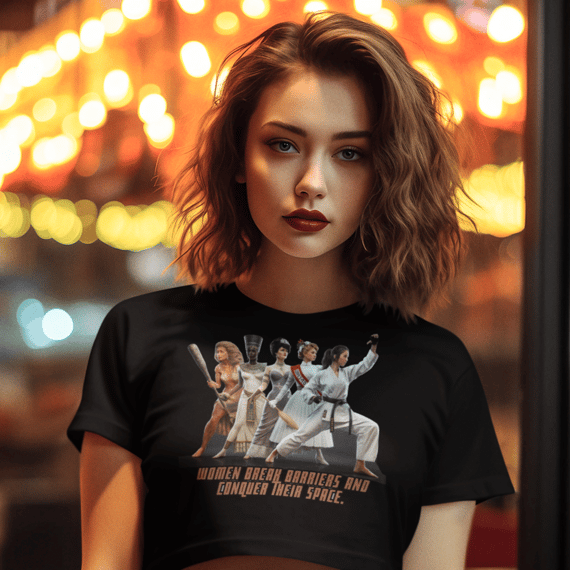 Camiseta feminina Conquest