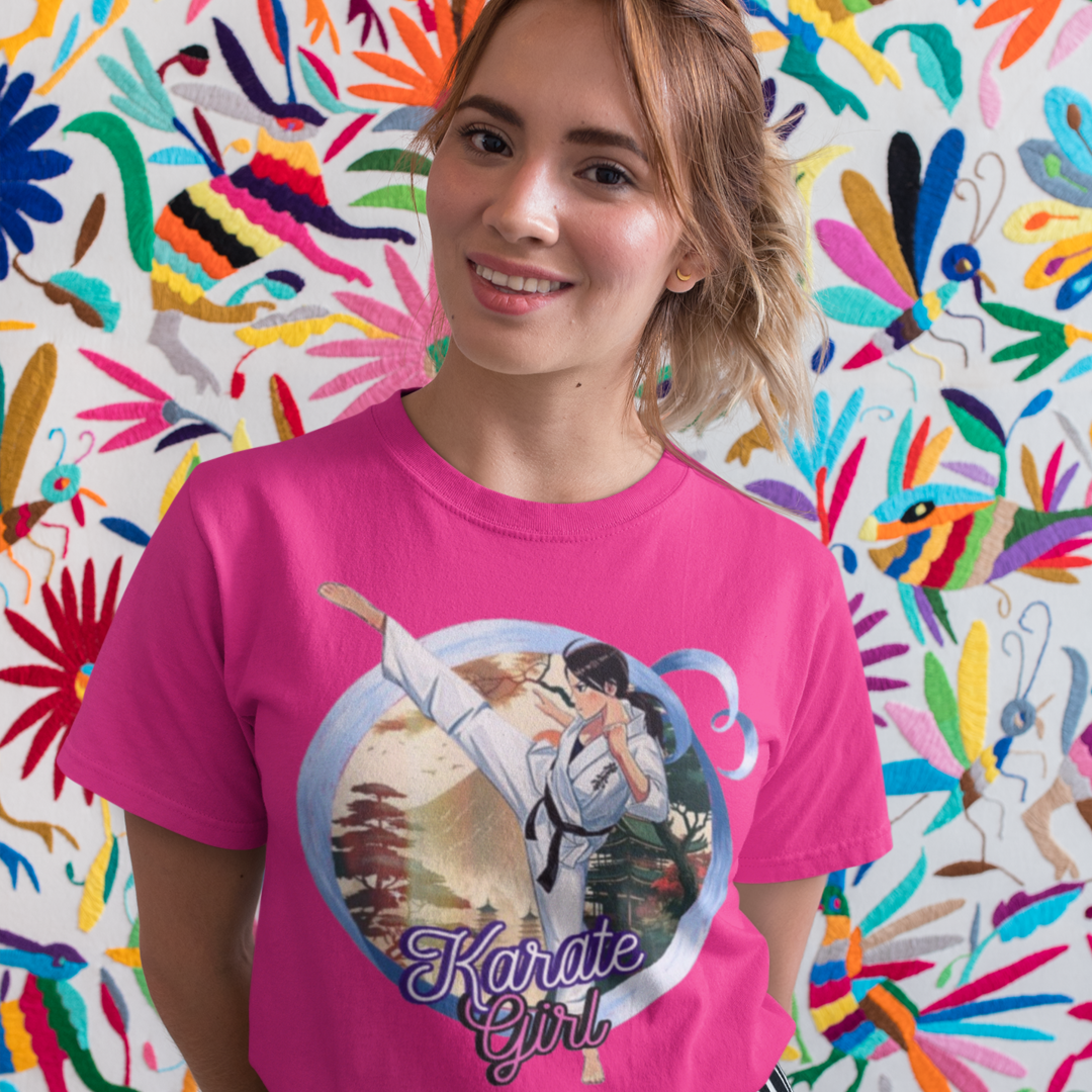 Nome do produto: Baby Look Karate Girl