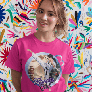 Nome do produto Baby Look Karate Girl