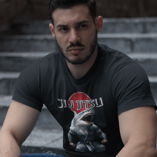 Nome do produto Camiseta  Jiu Jitsu Shark
