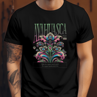 Nome do produto T-Shirt Quality Unissex | Ayahuasca 2
