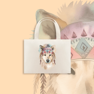 Nome do produto Ecobag | Cachorro com Bandana
