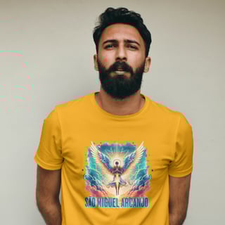 Nome do produto T-Shirt Quality Unissex | São Miguel Arcanjo