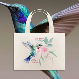 Nome do produto Ecobag | Beija-flor