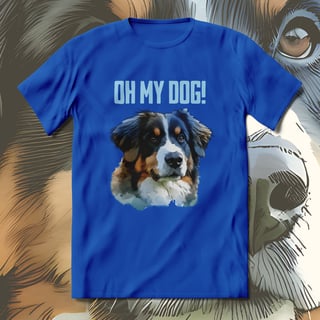 Nome do produto T-Shirt Quality Unissex | Oh my dog