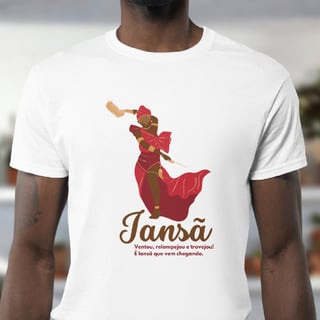 Nome do produto T-Shirt Quality Unissex | Iansã