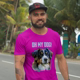 Nome do produto T-Shirt Quality Unissex | Oh my dog