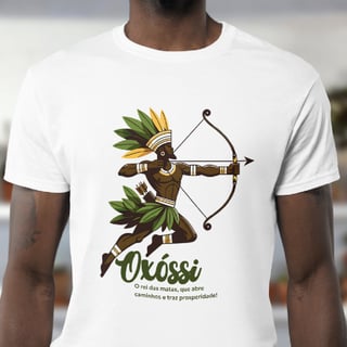 Nome do produto T-Shirt Quality Unissex | Oxóssi
