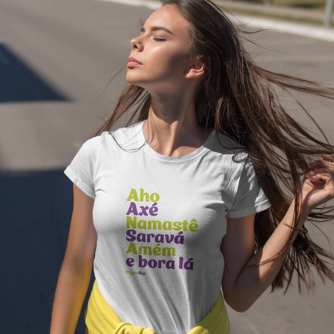 Nome do produto: Camiseta Baby Look | Crenças