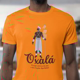 Nome do produto T-Shirt Quality Unissex | Oxalá