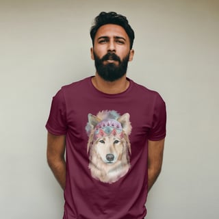 Nome do produto T-Shirt Quality Unissex | Cachorro Com Bandana