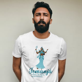 Nome do produto T-Shirt Quality Unissex | Iemanjá