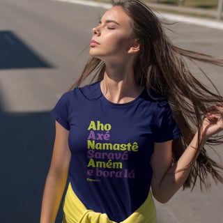 Nome do produto Camiseta Baby Look | Crenças