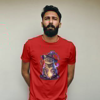 Nome do produto T-Shirt Quality Unissex | Gato Bruxo